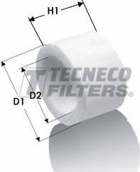 Tecneco Filters MT14 - Топливный фильтр autosila-amz.com