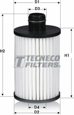 Tecneco Filters OL011299-E - Масляный фильтр autosila-amz.com