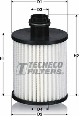 Tecneco Filters OL02506/1-E - Масляный фильтр autosila-amz.com