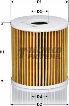 Tecneco Filters OL0227-EJ - Масляный фильтр autosila-amz.com