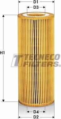 Tecneco Filters OL07012-E - Масляный фильтр autosila-amz.com