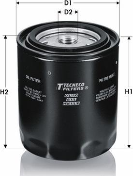 Tecneco Filters OL526 - Масляный фильтр autosila-amz.com