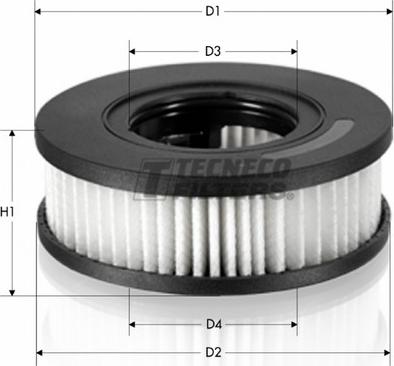 Tecneco Filters OS103 - Фильтр, система вентиляции картера autosila-amz.com