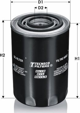 Tecneco Filters OL3003-T/94 - Масляный фильтр autosila-amz.com