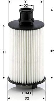 Tecneco Filters OL2190E - Масляный фильтр autosila-amz.com