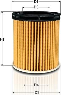 Tecneco Filters OL2203E - Масляный фильтр autosila-amz.com