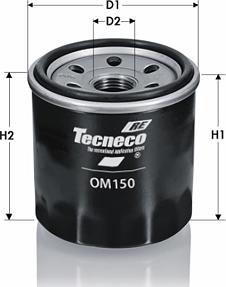 Tecneco Filters OM150 - Масляный фильтр autosila-amz.com