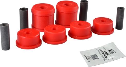 Tedgum TED67015 - Polyurethane bushings set (4pcs, bushes kit, beam, L/R, rear axle, har autosila-amz.com