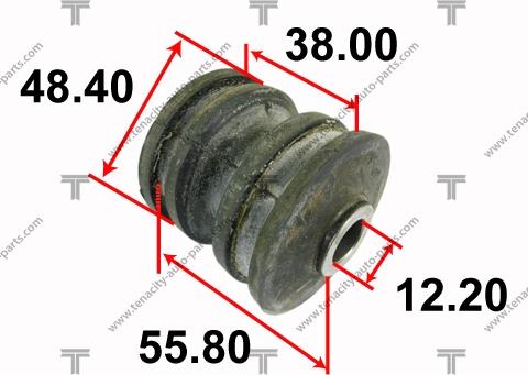 Tenacity AAMNI1042 - Втулка, рычаг подвески колеса autosila-amz.com