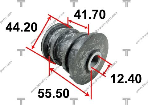 Tenacity AAMNI1016 - Втулка, рычаг подвески колеса autosila-amz.com