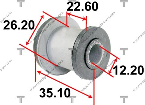 Tenacity AAMTO1114 - Втулка, вал рулевого колеса autosila-amz.com