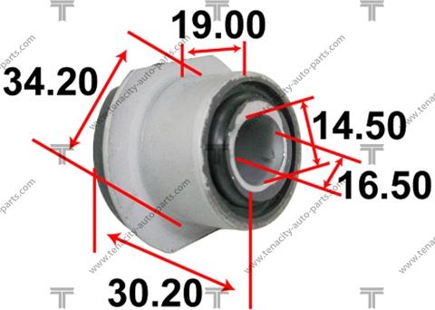 Tenacity AAMTO1113 - Втулка, вал рулевого колеса autosila-amz.com