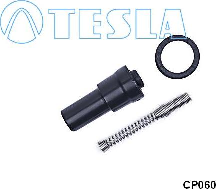 TESLA CP060 - наконечник провода высоковольтного!\ Opel Astra/Vectra/Zafira 1.8 16V 95-05 autosila-amz.com