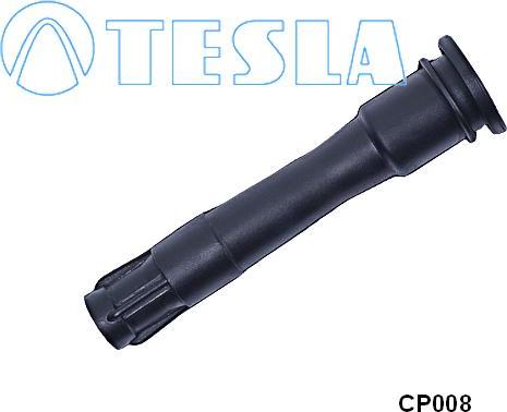 TESLA CP008 - Вилка, свеча зажигания autosila-amz.com