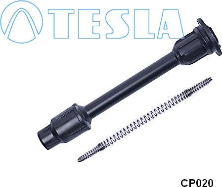 TESLA CP020 - Вилка, свеча зажигания autosila-amz.com