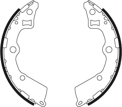 Textar 91072900 - Колодки тормозные барабанные компл. PICANTO (BA) задн. autosila-amz.com