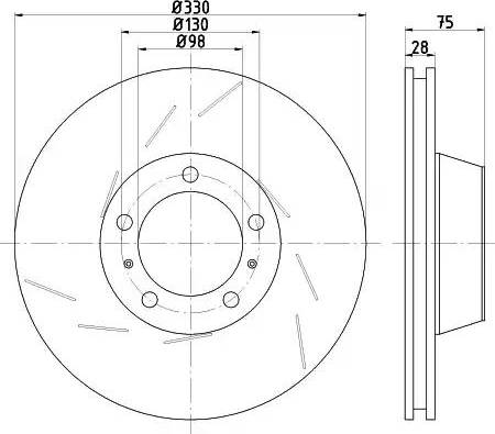 Meyle MBD1639PD - Тормозной диск autosila-amz.com