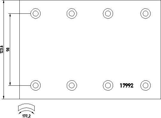 Textar 1799203 - Комплект тормозных башмаков, барабанные тормоза autosila-amz.com