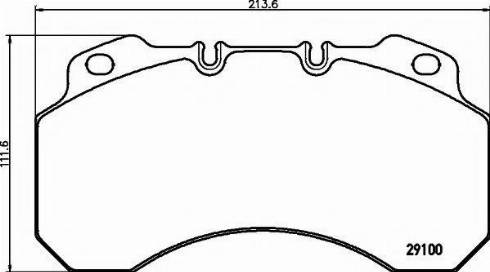 Valeo 882288 - Тормозные колодки, дисковые, комплект autosila-amz.com