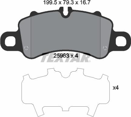 Valeo 671526 - Тормозные колодки, дисковые, комплект autosila-amz.com