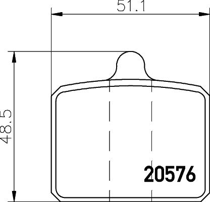 Textar 2057601 - Тормозные колодки, дисковые, комплект autosila-amz.com