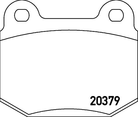 Textar 2037901 - Тормозные колодки, дисковые, комплект autosila-amz.com
