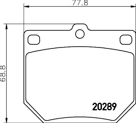 Textar 2028902 - Тормозные колодки, дисковые, комплект autosila-amz.com