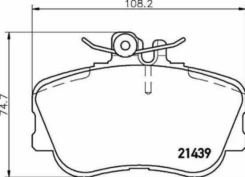 Textar 2143906 - Тормозные колодки, дисковые, комплект autosila-amz.com