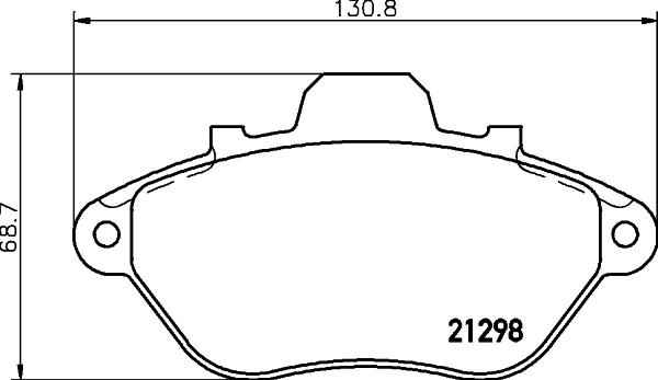 Textar 2129801 - Тормозные колодки, дисковые, комплект autosila-amz.com