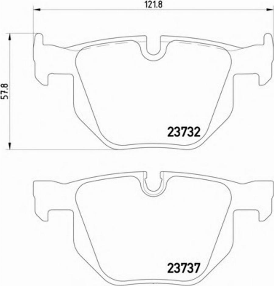 Textar 2373291 - Тормозные колодки, дисковые, комплект autosila-amz.com