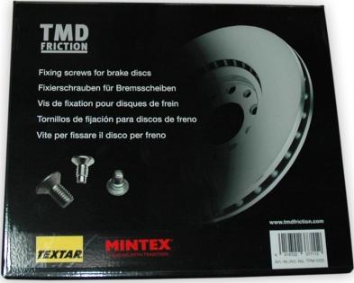 Textar TPM1000 - Монтажный комплект тормозных колодок autosila-amz.com