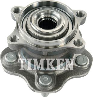 Timken HA590408 - Ступица колеса, поворотный кулак autosila-amz.com