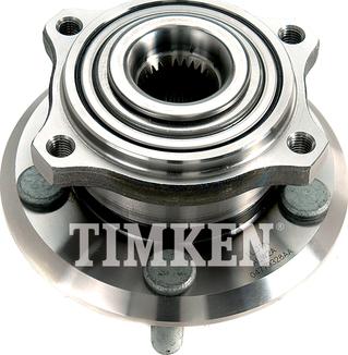 Timken HA590142 - Ступица колеса, поворотный кулак autosila-amz.com