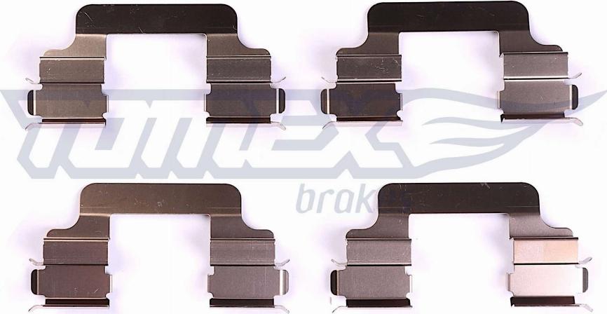 TOMEX brakes TX 44-50 - Комплектующие для колодок дискового тормоза autosila-amz.com