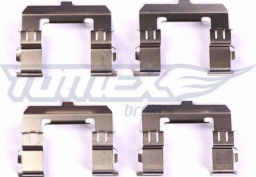 TOMEX brakes TX 44-58 - Комплектующие для колодок дискового тормоза autosila-amz.com