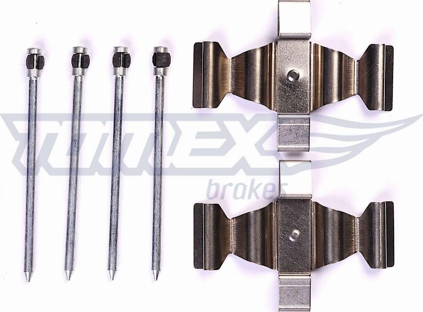TOMEX brakes TX 44-52 - Комплектующие для колодок дискового тормоза autosila-amz.com