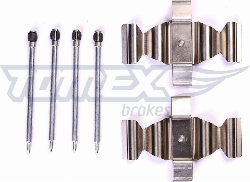 TOMEX brakes TX 44-64 - Комплектующие для колодок дискового тормоза autosila-amz.com