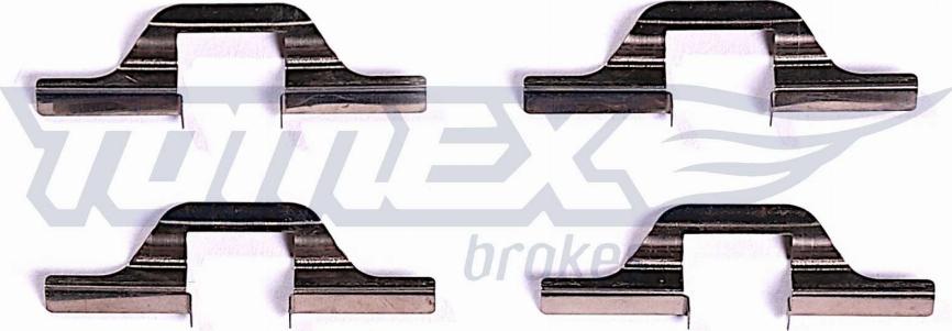 TOMEX brakes TX 44-28 - Комплектующие для колодок дискового тормоза autosila-amz.com