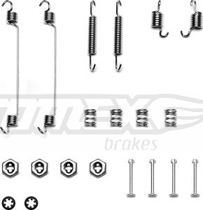 TOMEX brakes TX 40-14 - Комплектующие, барабанный тормозной механизм autosila-amz.com