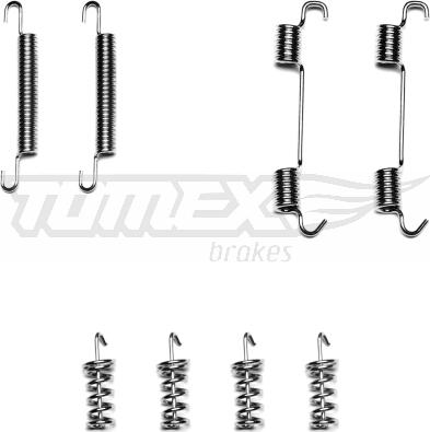 TOMEX brakes TX 40-33 - Комплектующие, барабанный тормозной механизм autosila-amz.com