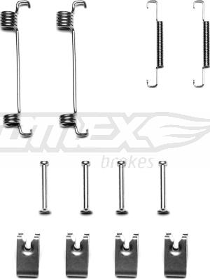 TOMEX brakes TX 40-79 - Комплектующие, барабанный тормозной механизм autosila-amz.com