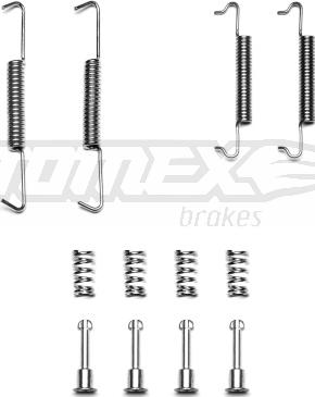 TOMEX brakes TX 41-60 - Комплектующие, барабанный тормозной механизм autosila-amz.com