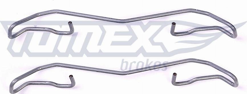 TOMEX brakes TX 43-41 - Комплектующие для колодок дискового тормоза autosila-amz.com