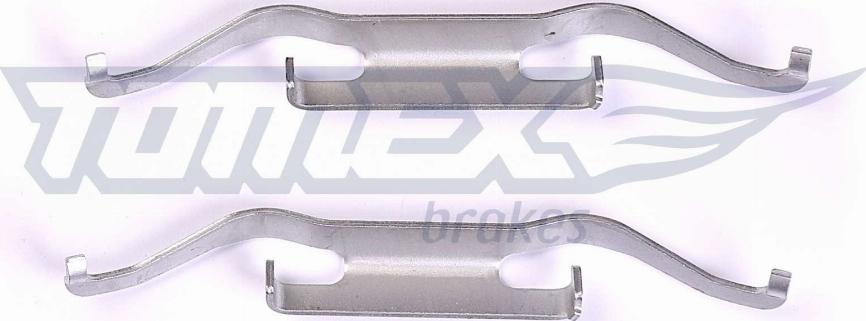 TOMEX brakes TX 43-17 - Комплектующие для колодок дискового тормоза autosila-amz.com