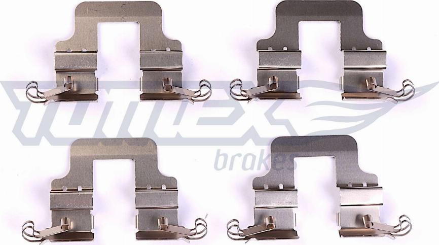 TOMEX brakes TX 43-30 - Комплектующие для колодок дискового тормоза autosila-amz.com