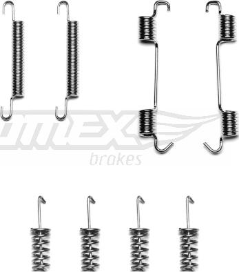 TOMEX brakes TX 42-00 - Комплектующие, барабанный тормозной механизм autosila-amz.com