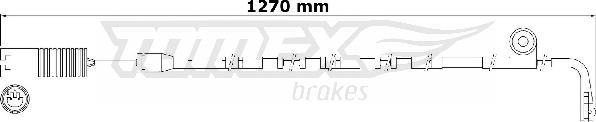 TOMEX brakes TX 31-34 - Сигнализатор, износ тормозных колодок autosila-amz.com