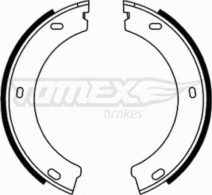 TOMEX brakes TX 21-73 - Комплект тормозных колодок, барабанные autosila-amz.com