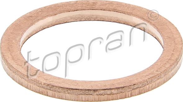 Topran 504 102 - Уплотнительное кольцо, резьбовая пробка маслосливного отверстия autosila-amz.com