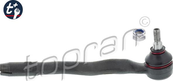 Topran 500 431 - Наконечник рулевой тяги, шарнир autosila-amz.com